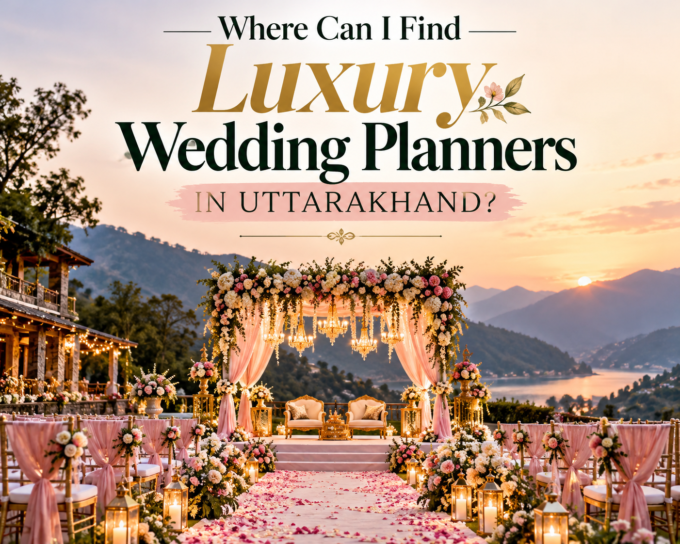 Wedding venue in Uttarakhand